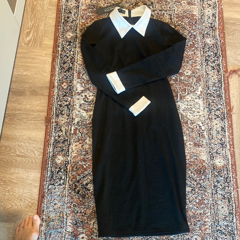 Black and White Dress